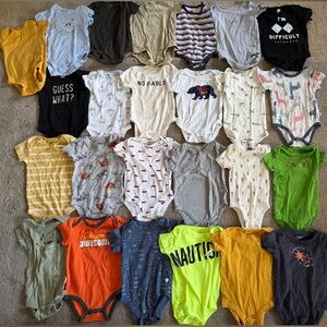 Assorted Baby Onesies Collection